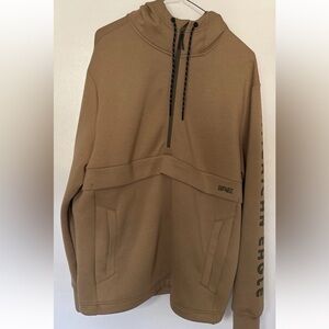 American Eagle Outfitters Gold Performance Tech High Neck Hoodie